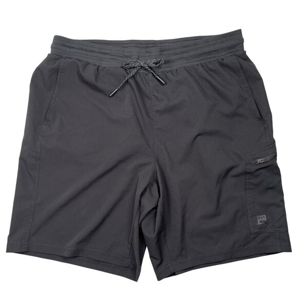Avalanche Pants - Avalanche Shorts Womens Medium Black Athletic Performance Drawstring Cargo 7.5"